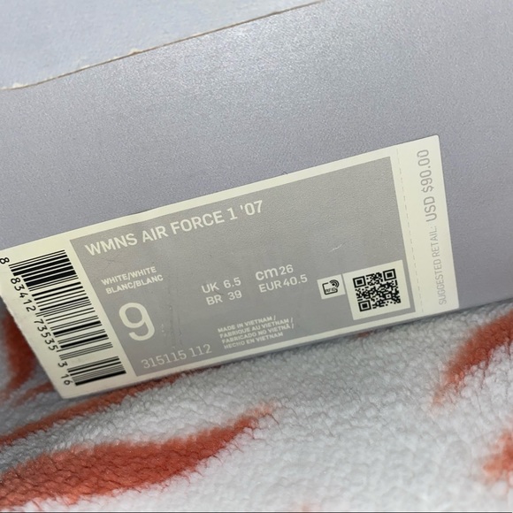 SOLD Nike Air Force 1s - Picture 3 of 3